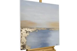 Handgemaltes Gemälde 'Verzauberter Horizont' 80x80cm | inkl. Echtheitszertifikat