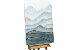 Handgemaltes Gemälde 'Verzauberte Berge' 75x100cm | inkl. Echtheitszertifikat