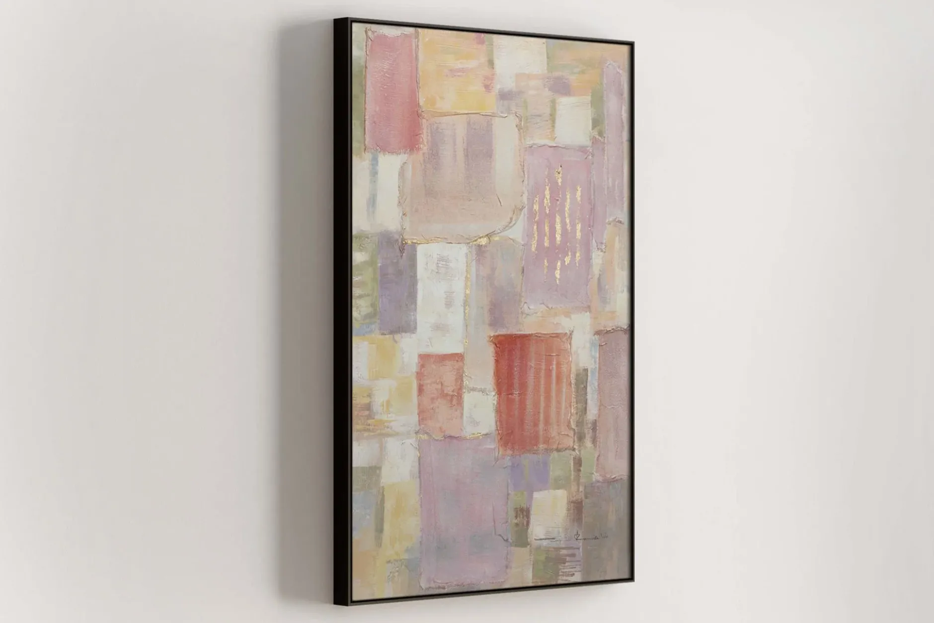 Handgemaltes Gemälde 'Von der Muse geküsst' 83x123cm | inkl. Echtheitszertifikat