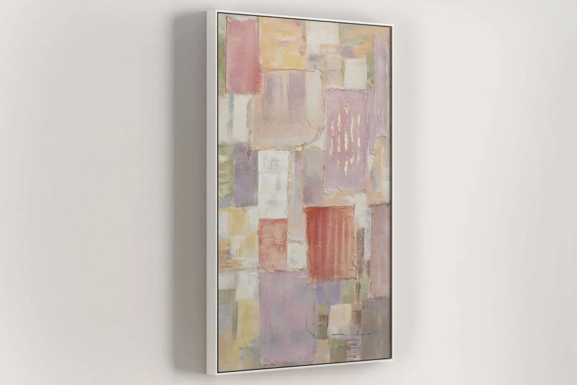 Handgemaltes Gemälde 'Von der Muse geküsst' 83x123cm | inkl. Echtheitszertifikat