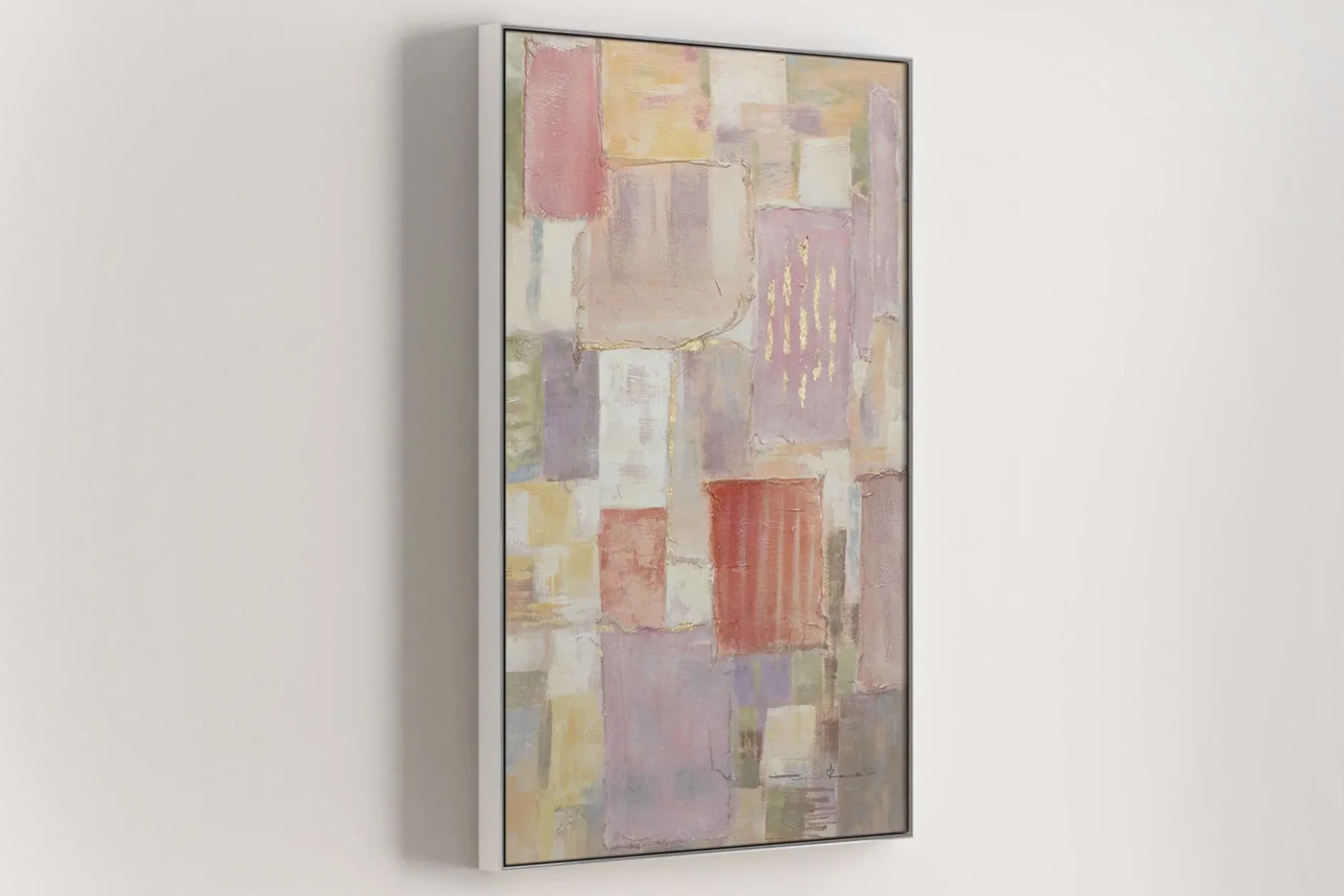 Handgemaltes Gemälde 'Von der Muse geküsst' 83x123cm | inkl. Echtheitszertifikat