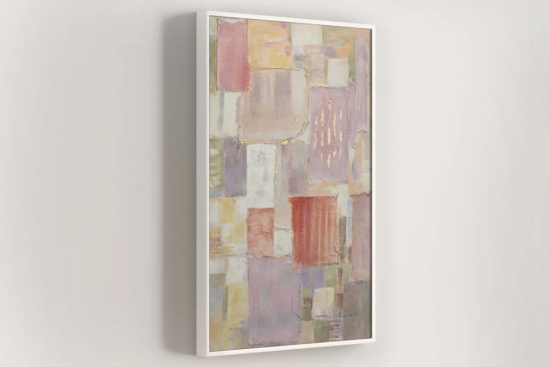 Handgemaltes Gemälde 'Von der Muse geküsst' 83x123cm | inkl. Echtheitszertifikat