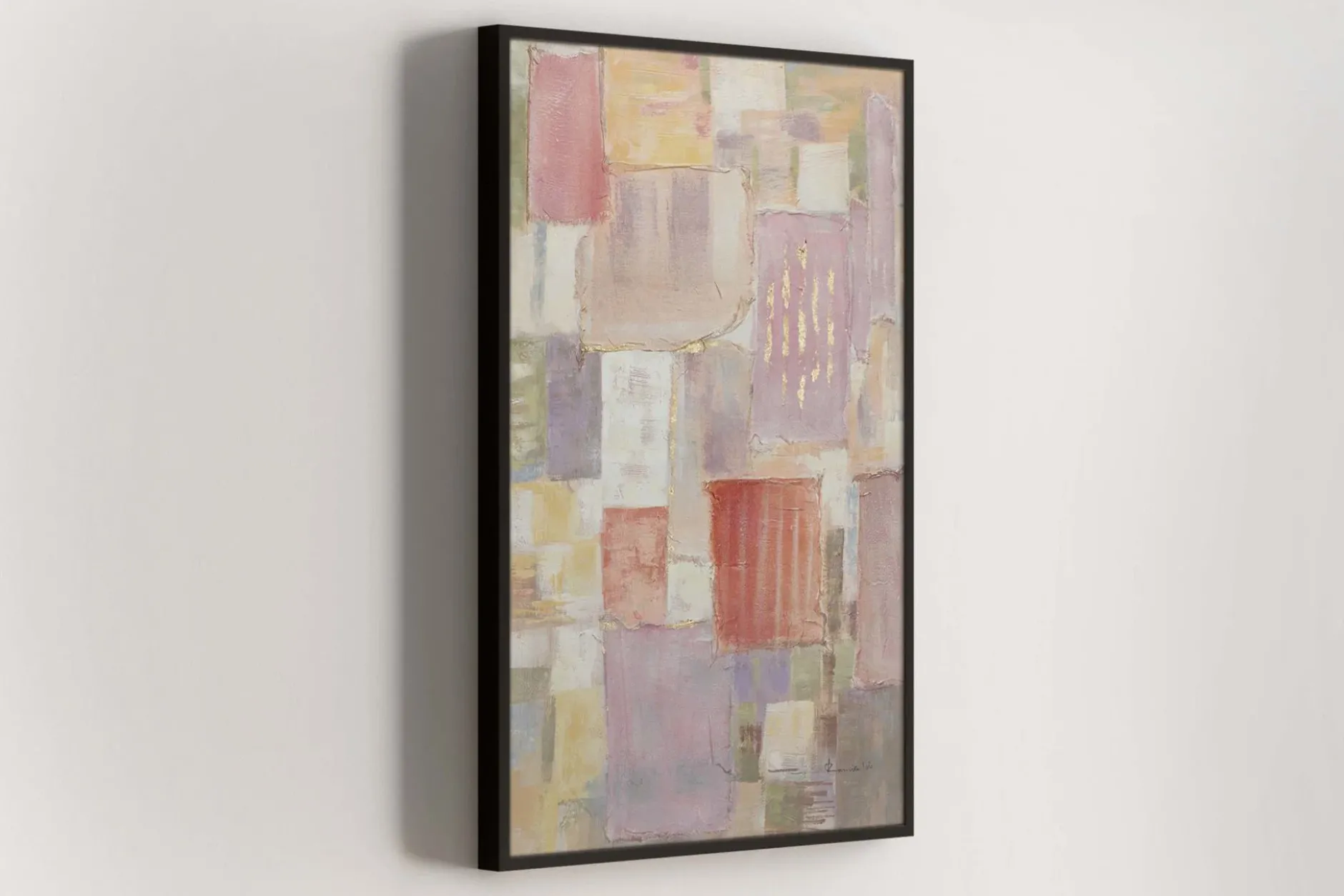 Handgemaltes Gemälde 'Von der Muse geküsst' 83x123cm | inkl. Echtheitszertifikat