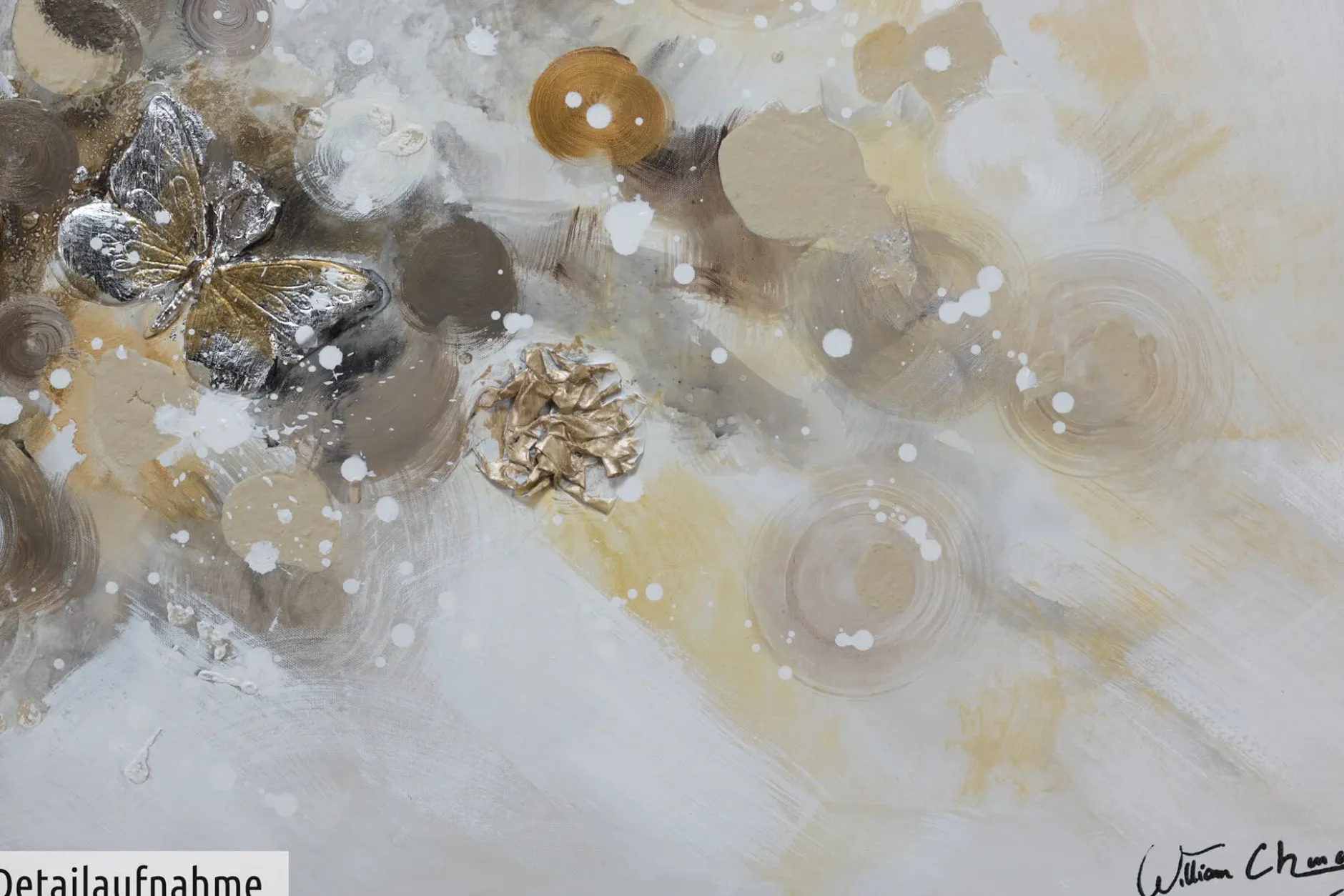 Handgemaltes Gemälde 'Vorzeichen des Frohmuts' 120x60cm | inkl. Echtheitszertifikat