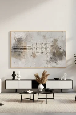 Handgemaltes Gemälde 'Wabi-Sabi Matrix 1' | Echtheitszertifikat inklusive