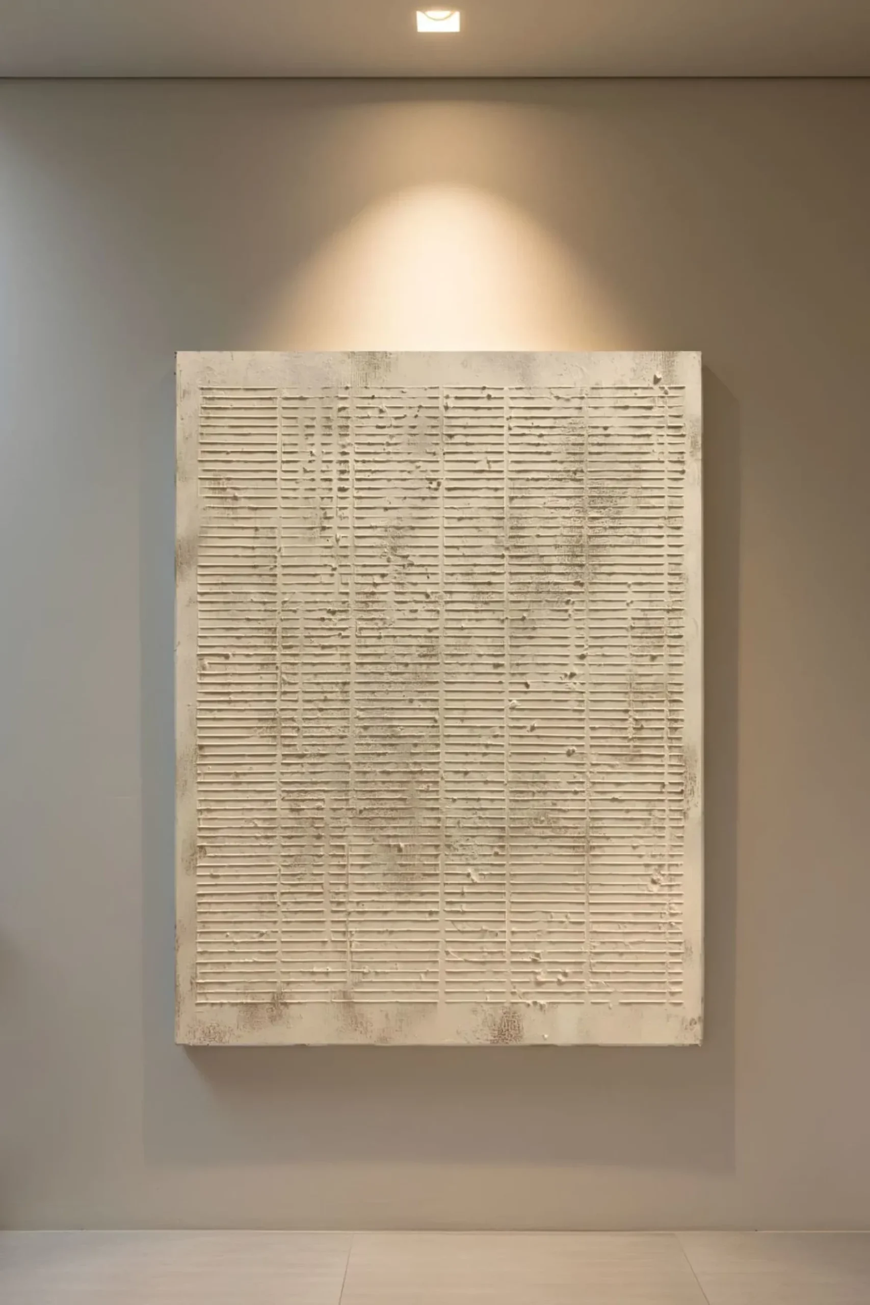 Handgemaltes Gemälde 'Wabi-Sabi Relief 1' | Echtheitszertifikat inklusive