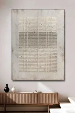 Handgemaltes Gemälde 'Wabi-Sabi Relief 4' | Echtheitszertifikat inklusive