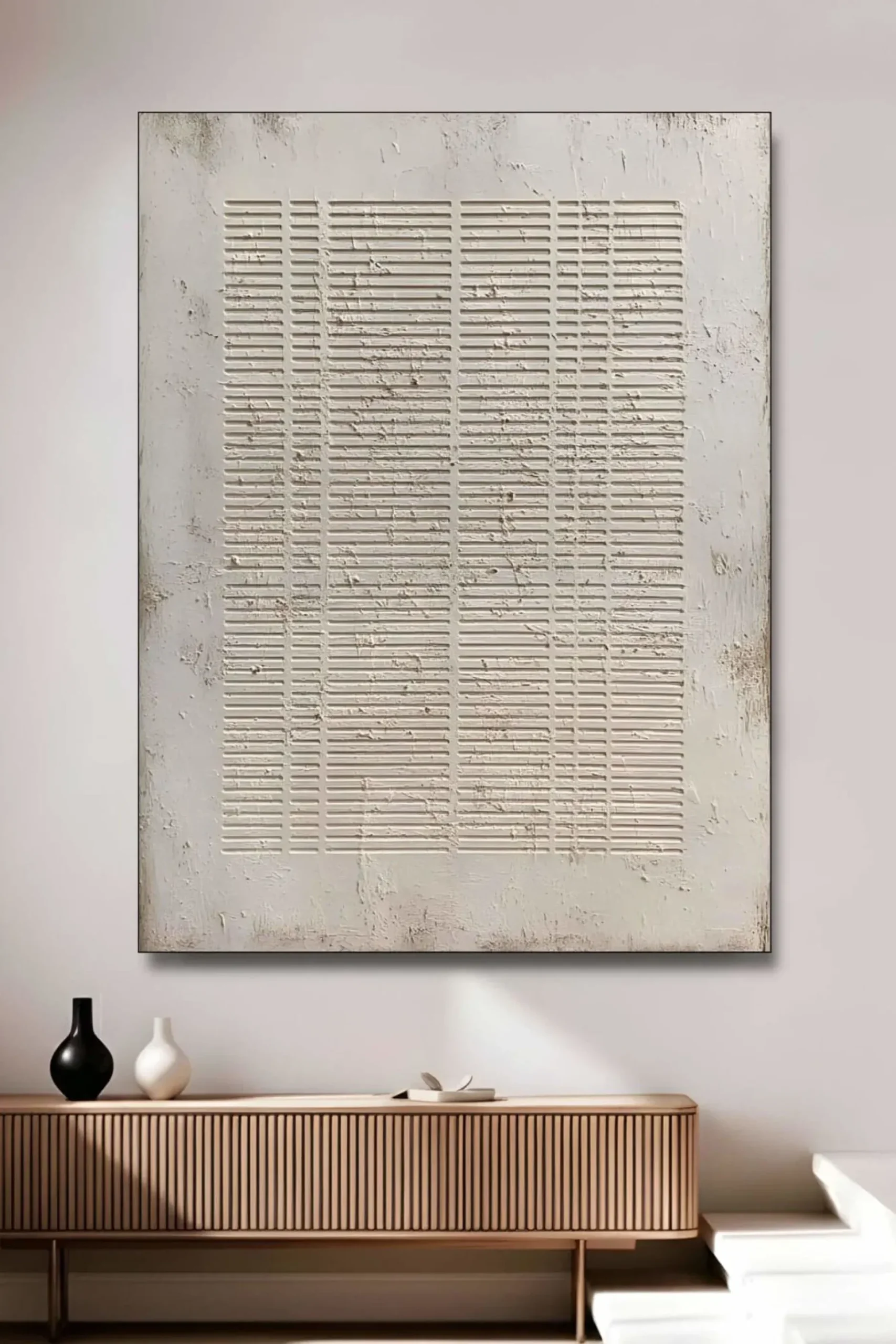 Handgemaltes Gemälde 'Wabi-Sabi Relief 4' | Echtheitszertifikat inklusive
