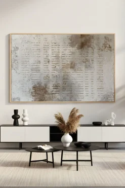 Handgemaltes Gemälde 'Wabi-Sabi Textur 1' | Echtheitszertifikat inklusive