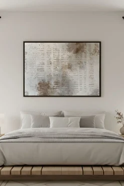 Handgemaltes Gemälde 'Wabi-Sabi Textur 1' | Echtheitszertifikat inklusive