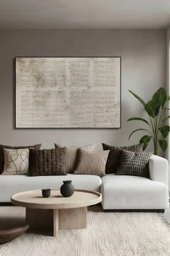 Handgemaltes Gemälde 'Wabi-Sabi Paneele 1' | Echtheitszertifikat inklusive