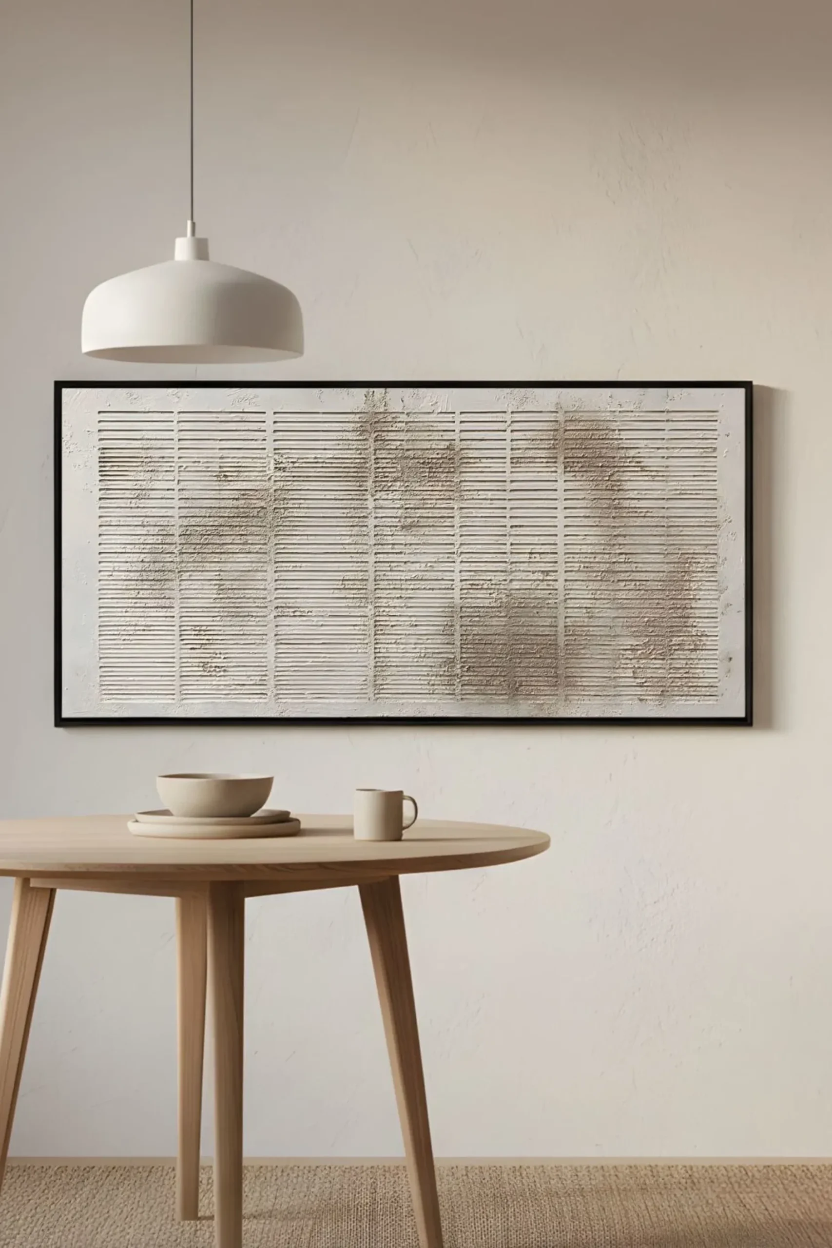 Handgemaltes Gemälde 'Wabi-Sabi Relief 2' | Echtheitszertifikat inklusive