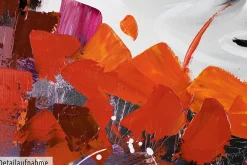 Handgemaltes Gemälde 'Warm Elegance' 150x50cm | inkl. Echtheitszertifikat