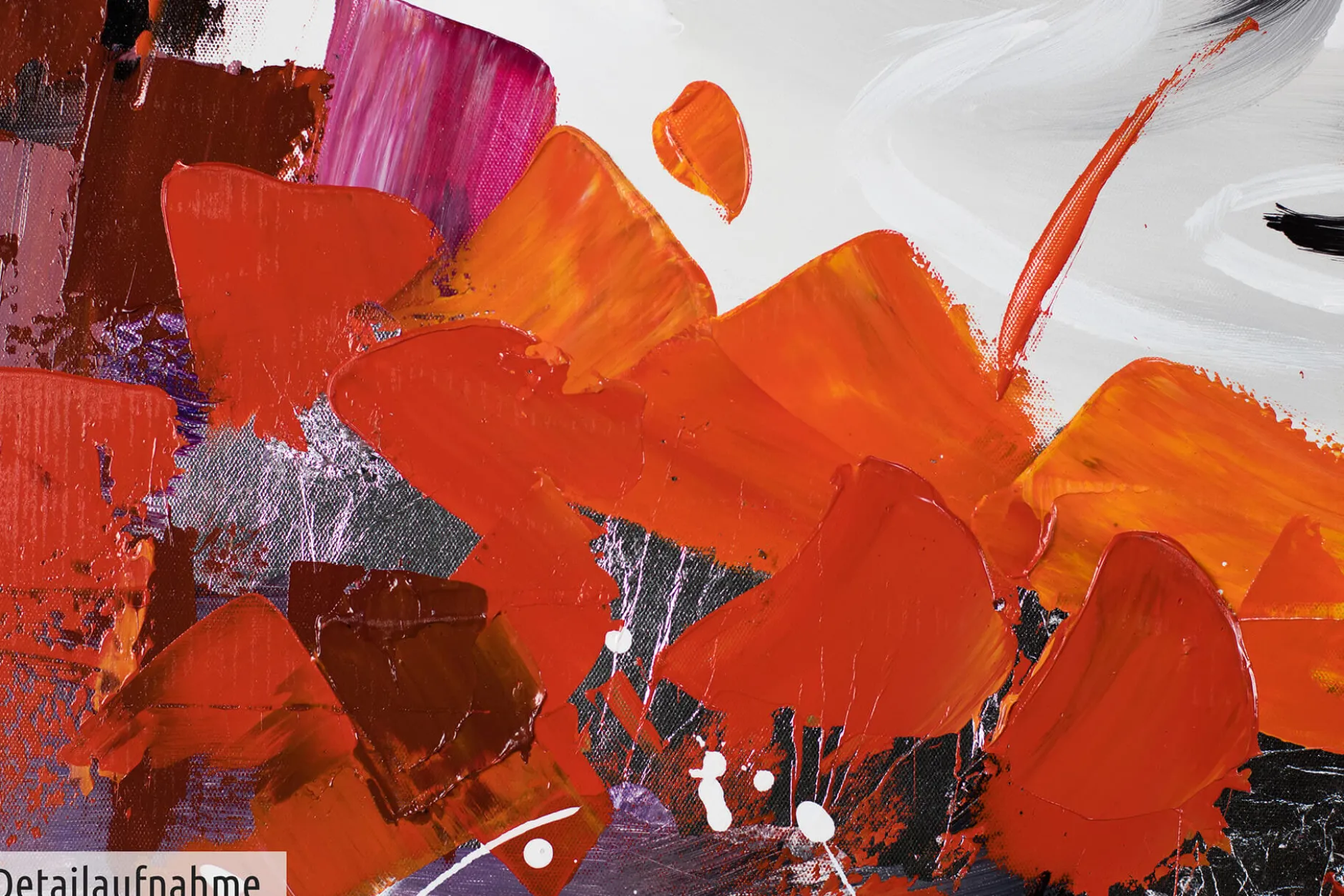 Handgemaltes Gemälde 'Warm Elegance' 150x50cm | inkl. Echtheitszertifikat