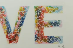Handgemaltes Gemälde 'Warm, Fuzzy Feeling' 120x40cm | inkl. Echtheitszertifikat