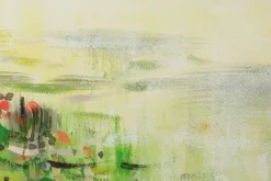 Handgemaltes Gemälde 'Water Lily Wishes' | inkl. Echtheitszertifikat