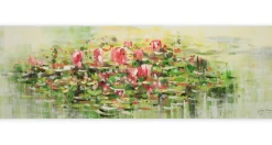 Handgemaltes Gemälde 'Water Lily Wishes' | inkl. Echtheitszertifikat