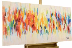 Handgemaltes Gemälde 'Weekend Happiness' 120x60cm | inkl. Echtheitszertifikat