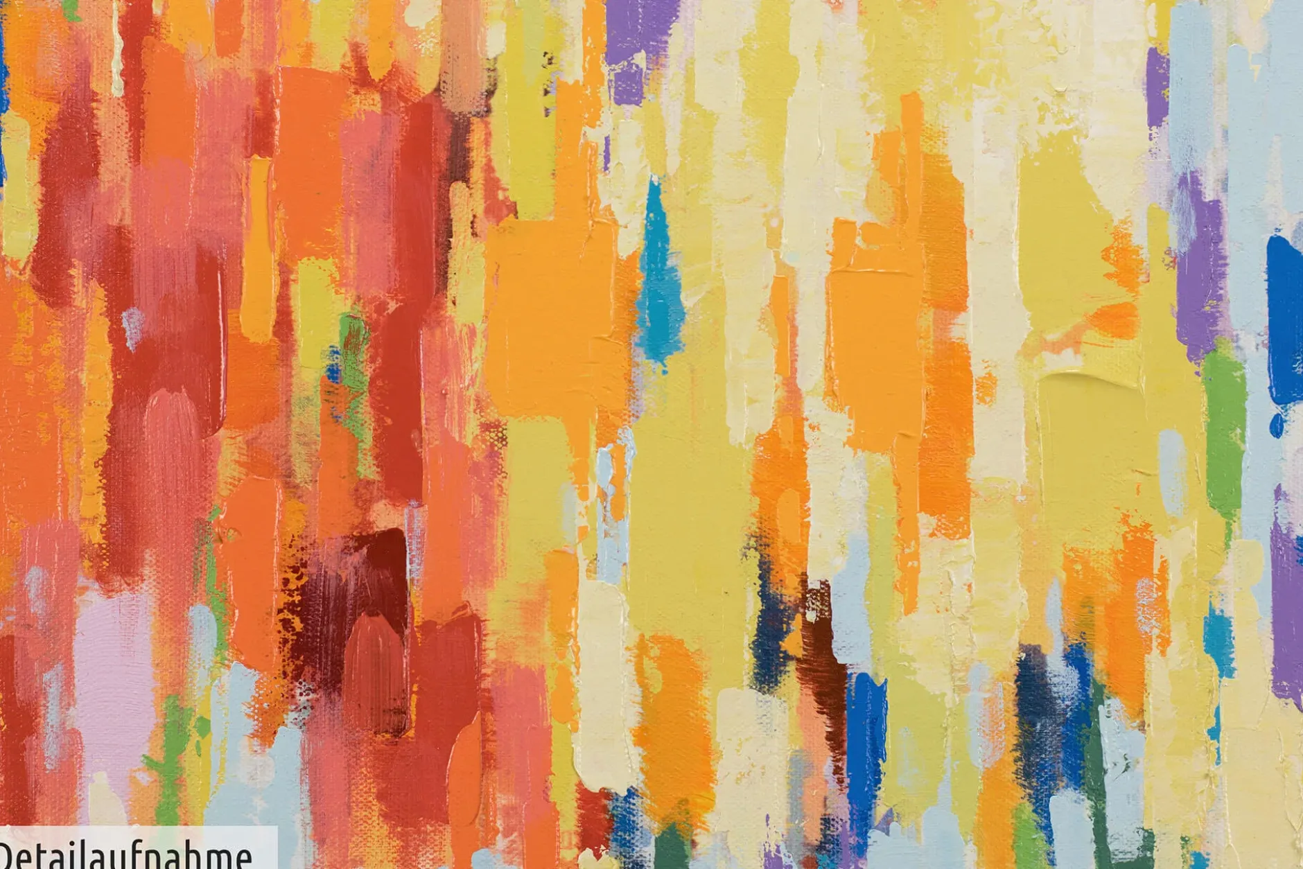 Handgemaltes Gemälde 'Weekend Happiness' 120x60cm | inkl. Echtheitszertifikat