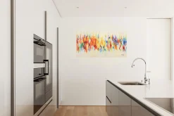 Handgemaltes Gemälde 'Weekend Happiness' 120x60cm | inkl. Echtheitszertifikat
