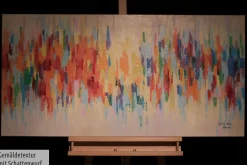 Handgemaltes Gemälde 'Weekend Happiness' 120x60cm | inkl. Echtheitszertifikat