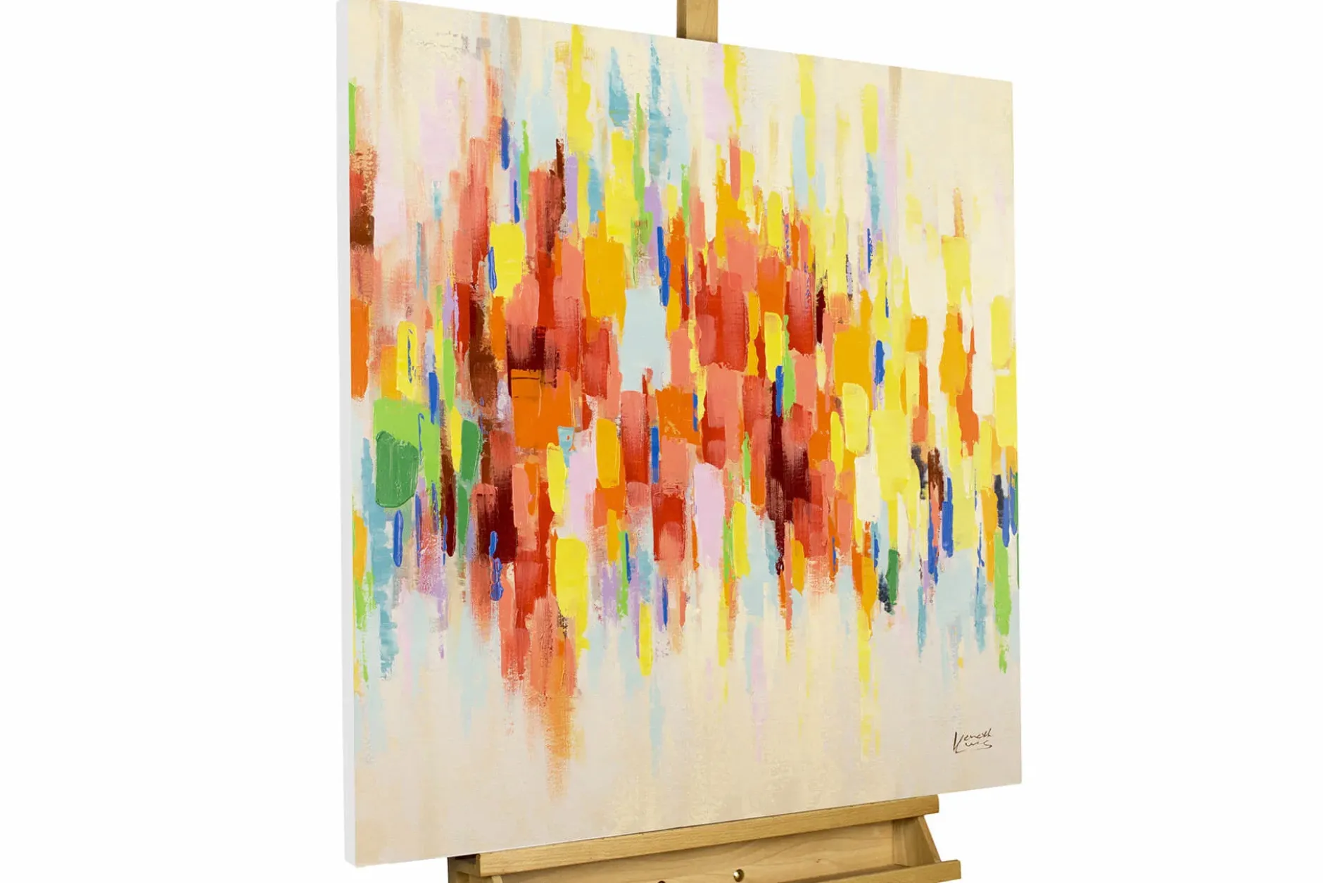 Handgemaltes Gemälde 'Wet Paint' | inkl. Echtheitszertifikat