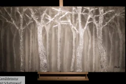 Handgemaltes Gemälde 'Whispering Trees' 120x60cm | inkl. Echtheitszertifikat