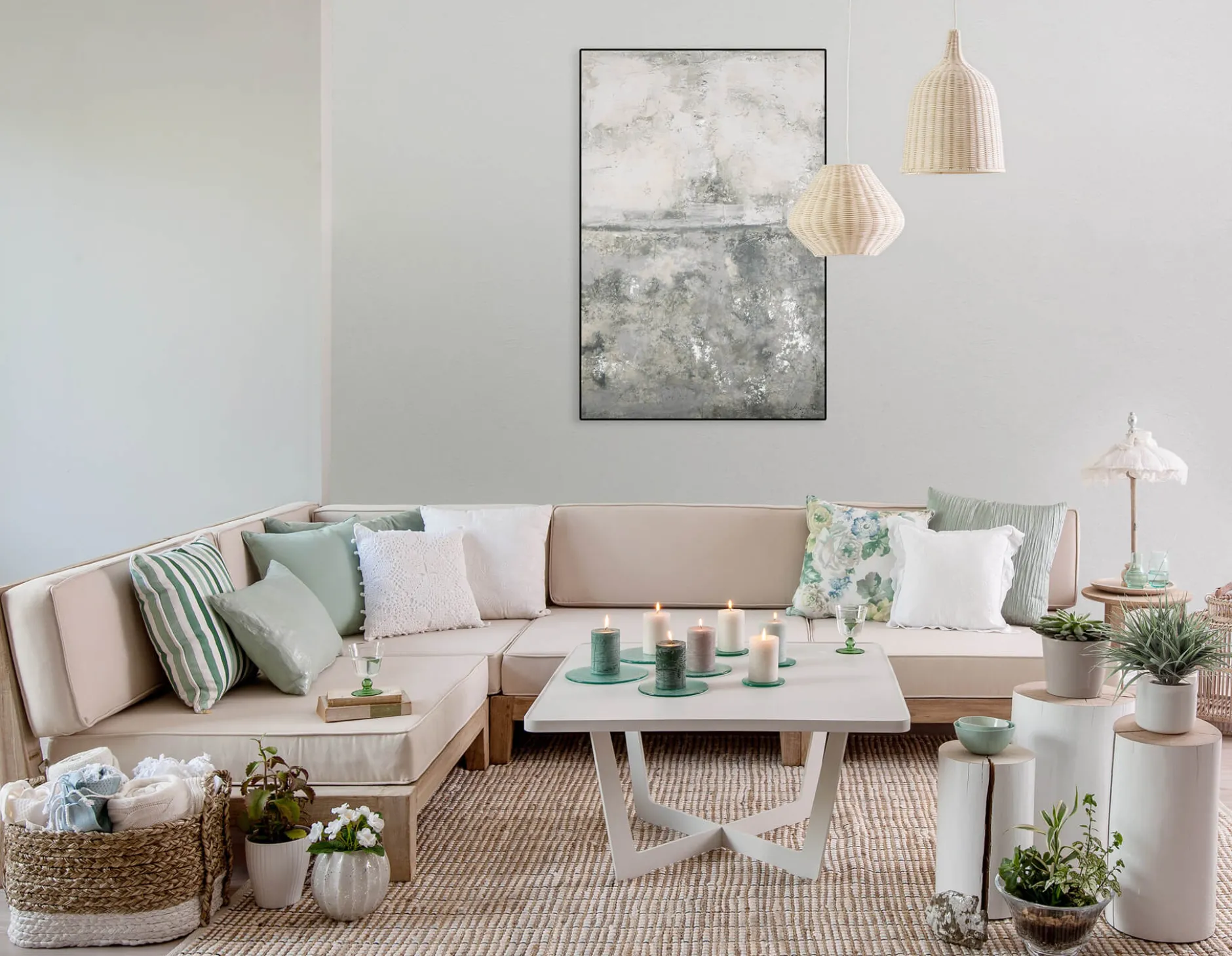 Handgemaltes Gemälde 'Wintry Weather' 80x120cm | inkl. Echtheitszertifikat
