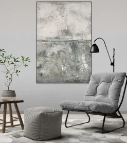 Handgemaltes Gemälde 'Wintry Weather' 80x120cm | inkl. Echtheitszertifikat