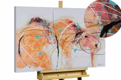 Handgemaltes Gemälde 'World of Abstraction' 100x75cm | inkl. Echtheitszertifikat