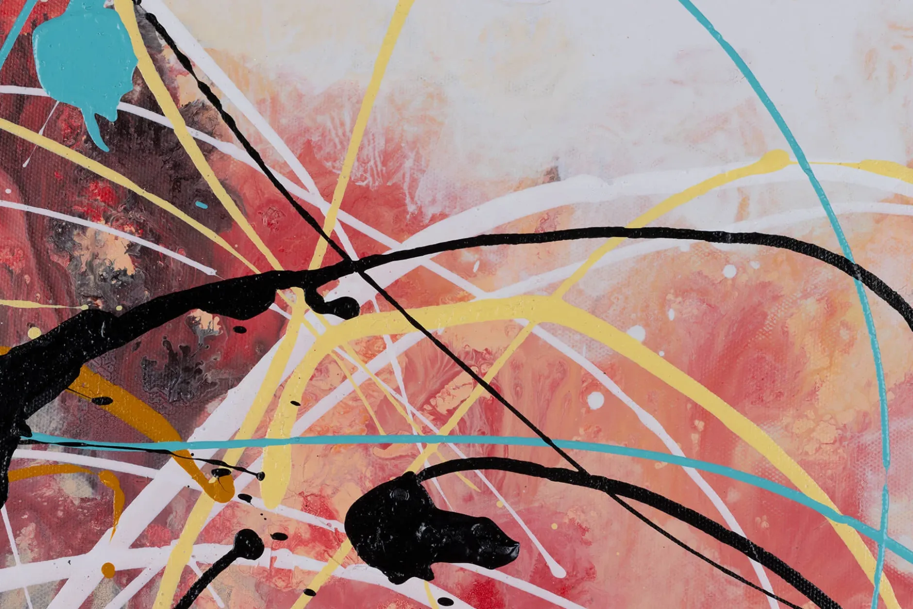 Handgemaltes Gemälde 'World of Abstraction' 100x75cm | inkl. Echtheitszertifikat
