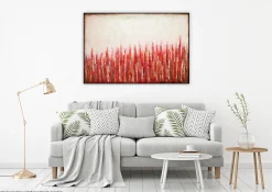 Handgemaltes Gemälde 'Wärmendes Knistern' 120x80cm | inkl. Echtheitszertifikat