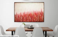 Handgemaltes Gemälde 'Wärmendes Knistern' 120x80cm | inkl. Echtheitszertifikat