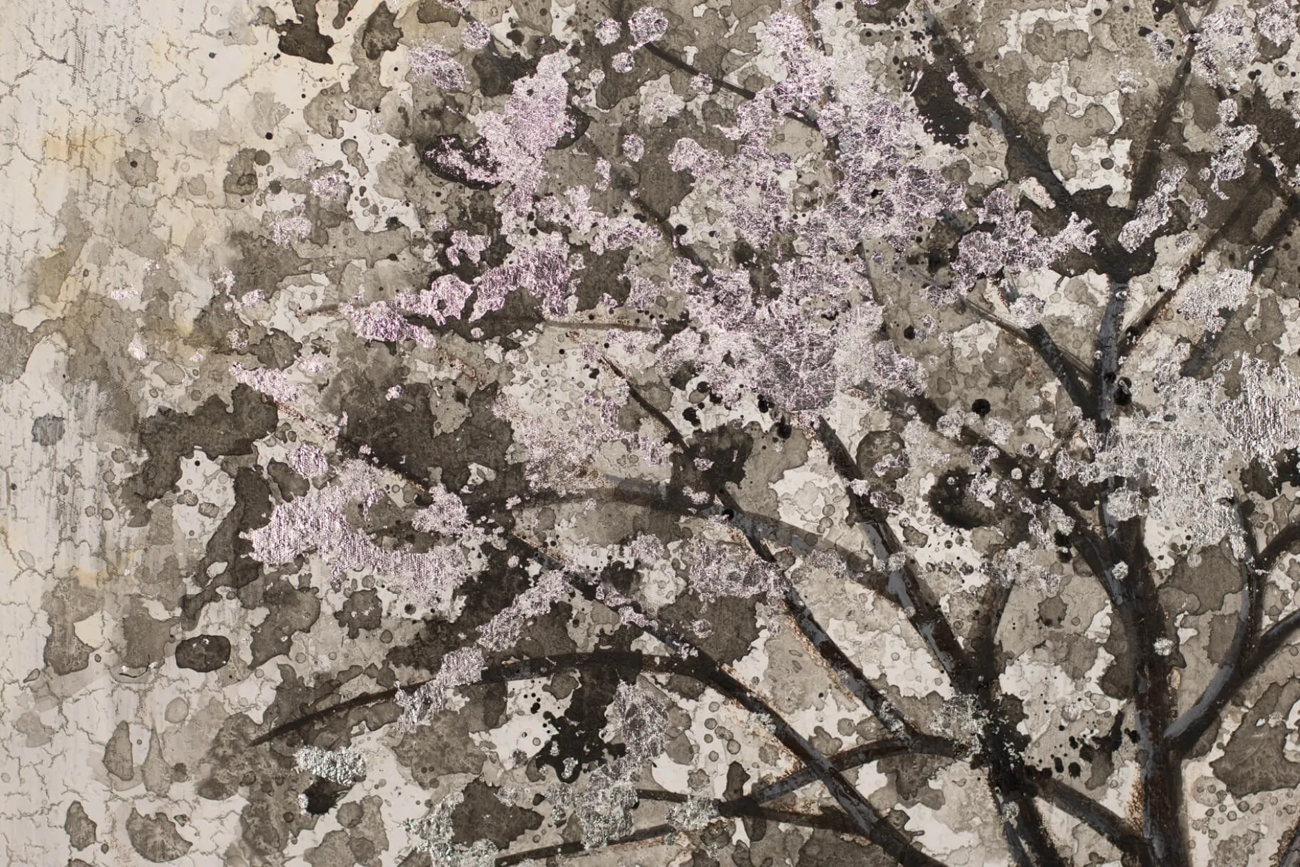 Handgemaltes Gemälde 'Wurzeln des Lebens' 120x80cm | inkl. Echtheitszertifikat