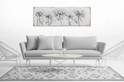 Handgemaltes Gemälde 'Zart im Wind' 150x50cm | inkl. Echtheitszertifikat