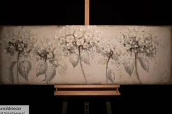 Handgemaltes Gemälde 'Zart im Wind' 150x50cm | inkl. Echtheitszertifikat