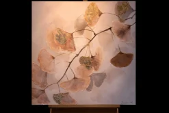 Handgemaltes Gemälde 'Zauber des Herbstes' 80x80cm | inkl. Echtheitszertifikat