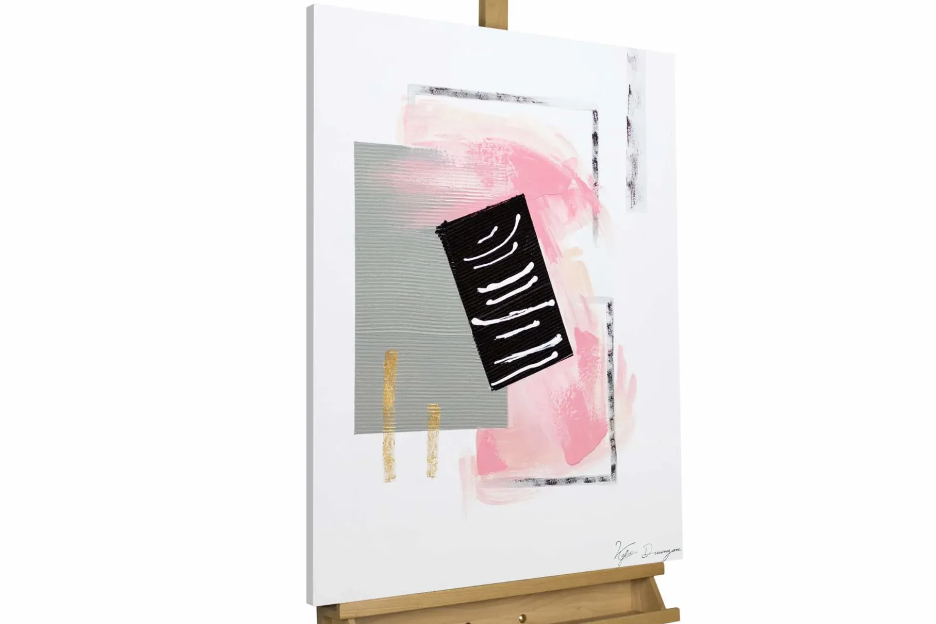 Handgemaltes Gemälde 'Zauber des Anfangs' 60x80cm | inkl. Echtheitszertifikat
