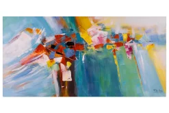 Handgemaltes Gemälde 'Zauberhaftes Riff' 120x60cm | inkl. Echtheitszertifikat