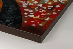 Handgemaltes Gemälde 'Zauber im Baumwipfel' 120x80cm | inkl. Echtheitszertifikat