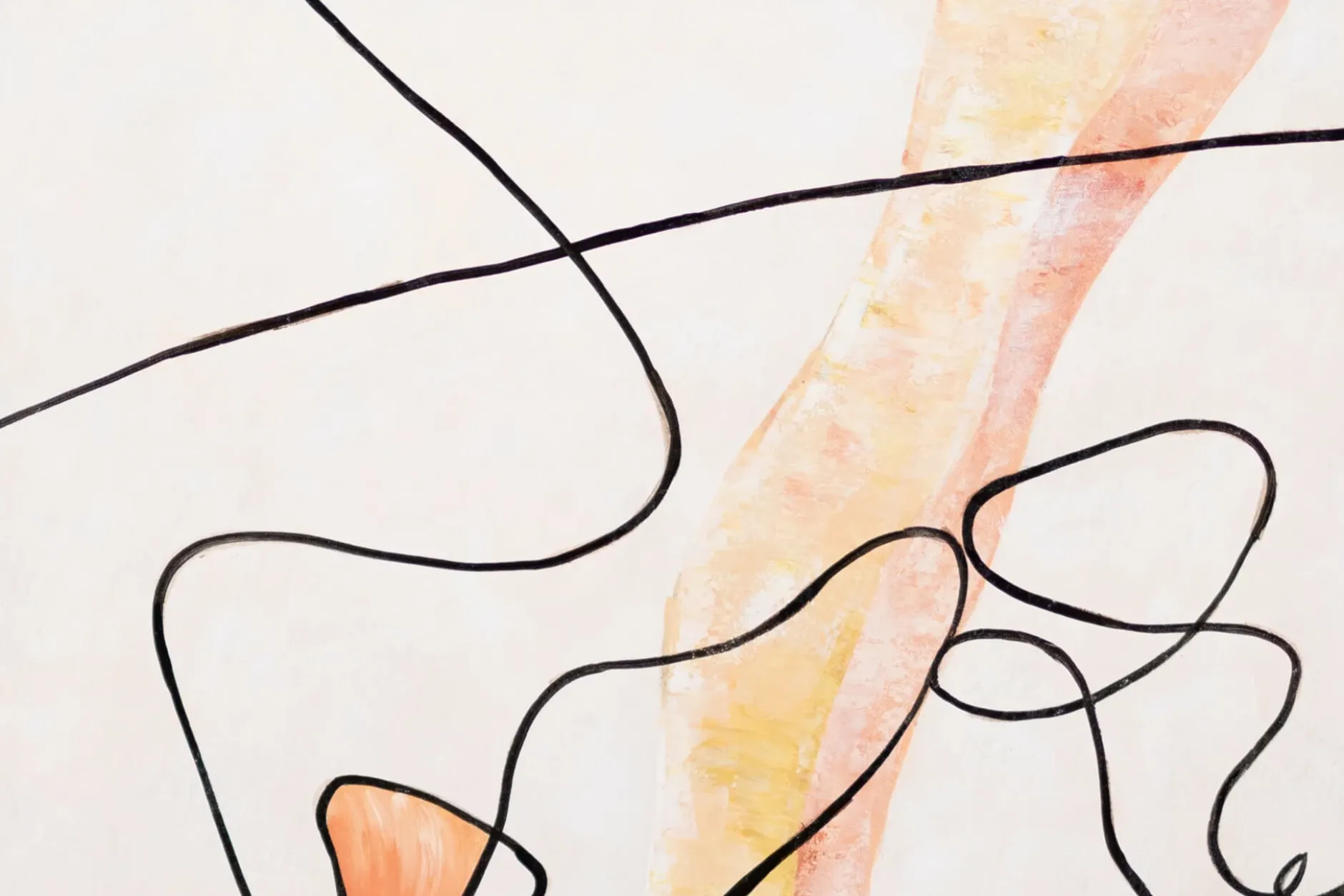 Handgemaltes Gemälde 'Zusammen vereint' 60x90cm | inkl. Echtheitszertifikat