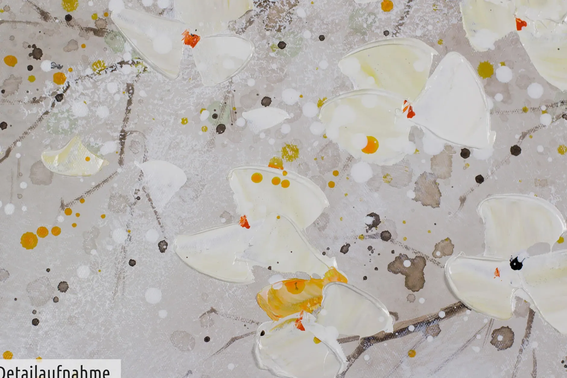 Handgemaltes Gemälde 'Zwischen verzweigten Ästen' 150x50cm | inkl. Echtheitszertifikat