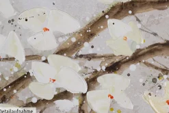 Handgemaltes Gemälde 'Zwischen verzweigten Ästen' 150x50cm | inkl. Echtheitszertifikat