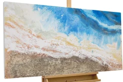 Handgemaltes Gemälde 'Zwischen See und Land' 120x60cm | inkl. Echtheitszertifikat
