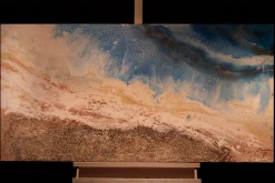 Handgemaltes Gemälde 'Zwischen See und Land' 120x60cm | inkl. Echtheitszertifikat
