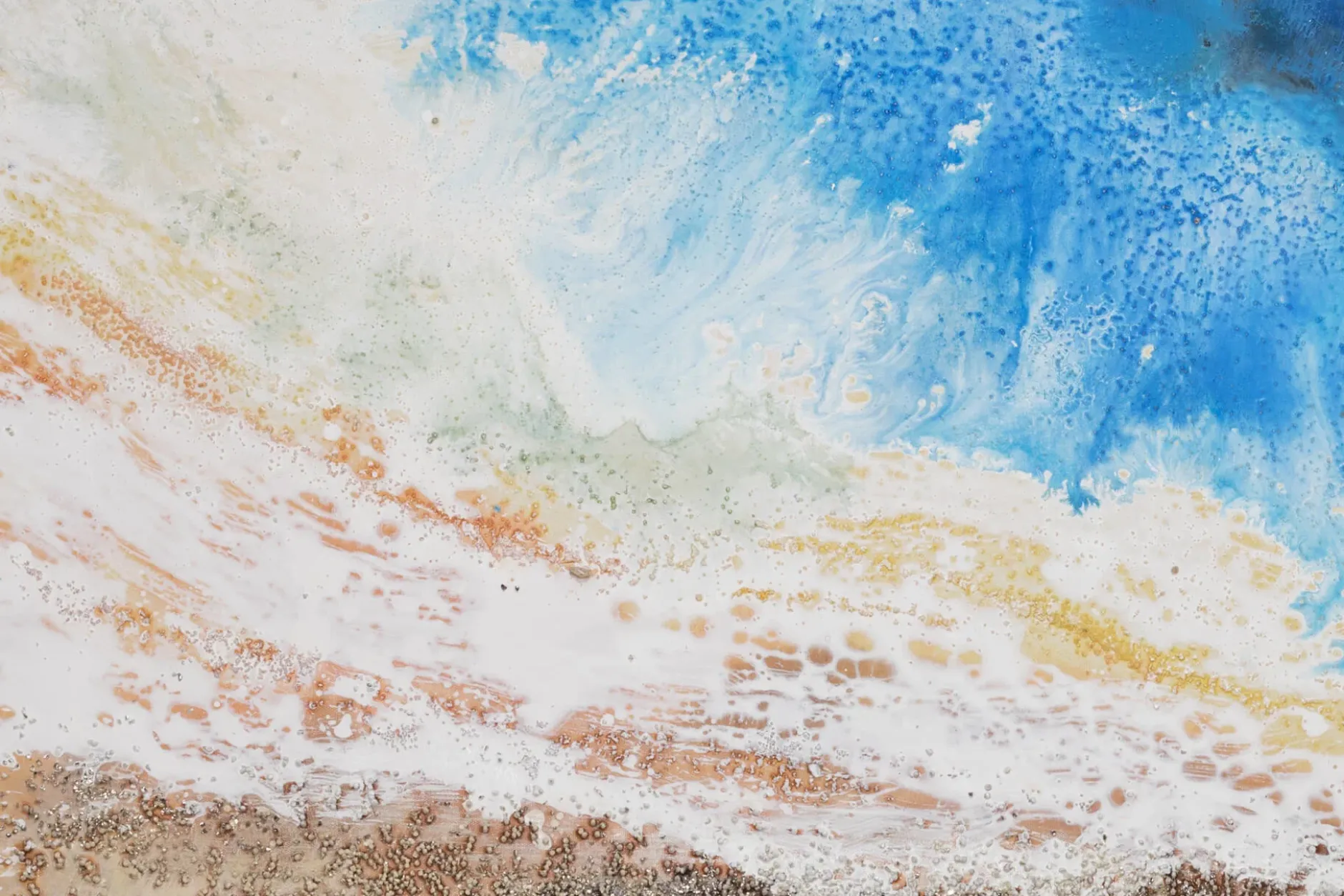 Handgemaltes Gemälde 'Zwischen See und Land' 120x60cm | inkl. Echtheitszertifikat