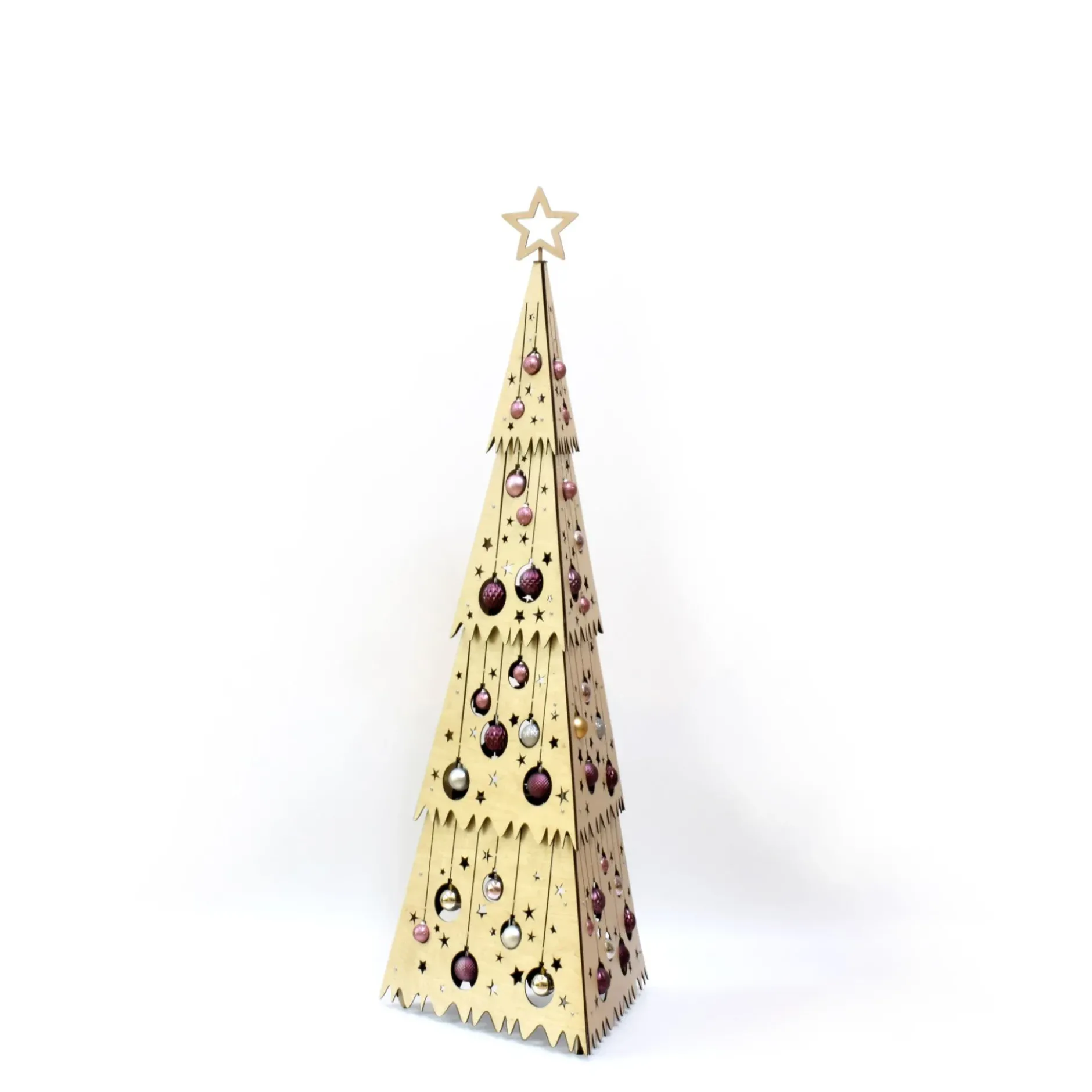 Hölzerner Weihnachtsbaum 'Festive 4 Unit'