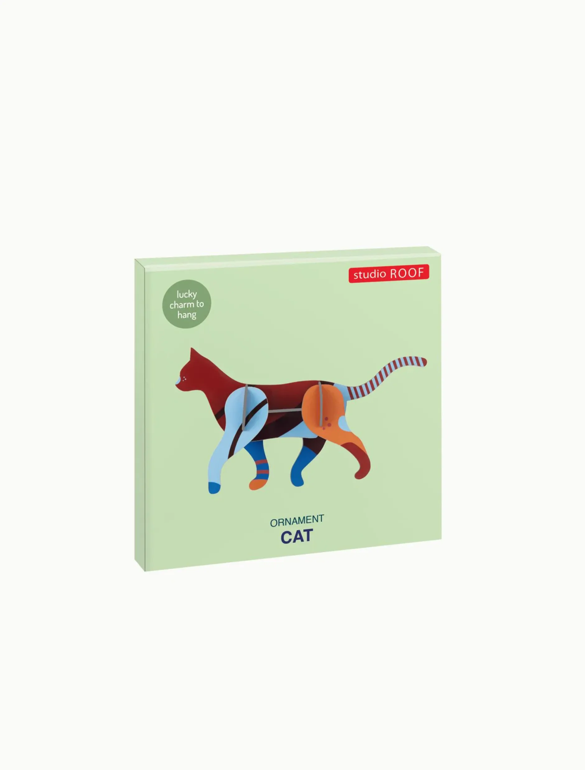 Hängende Deko 'Abstrakte Katze'