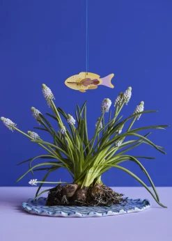 Hängende Deko 'Gefleckter Snapfin-Fisch'