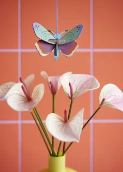 Hängende Deko 'Gepunkteter Schmetterling'